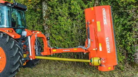 kubota mulcher attachments for tractors